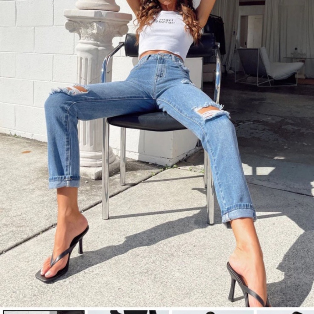 Hayden knee rip jeans